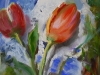 olieverf-tulpen (Verkocht)